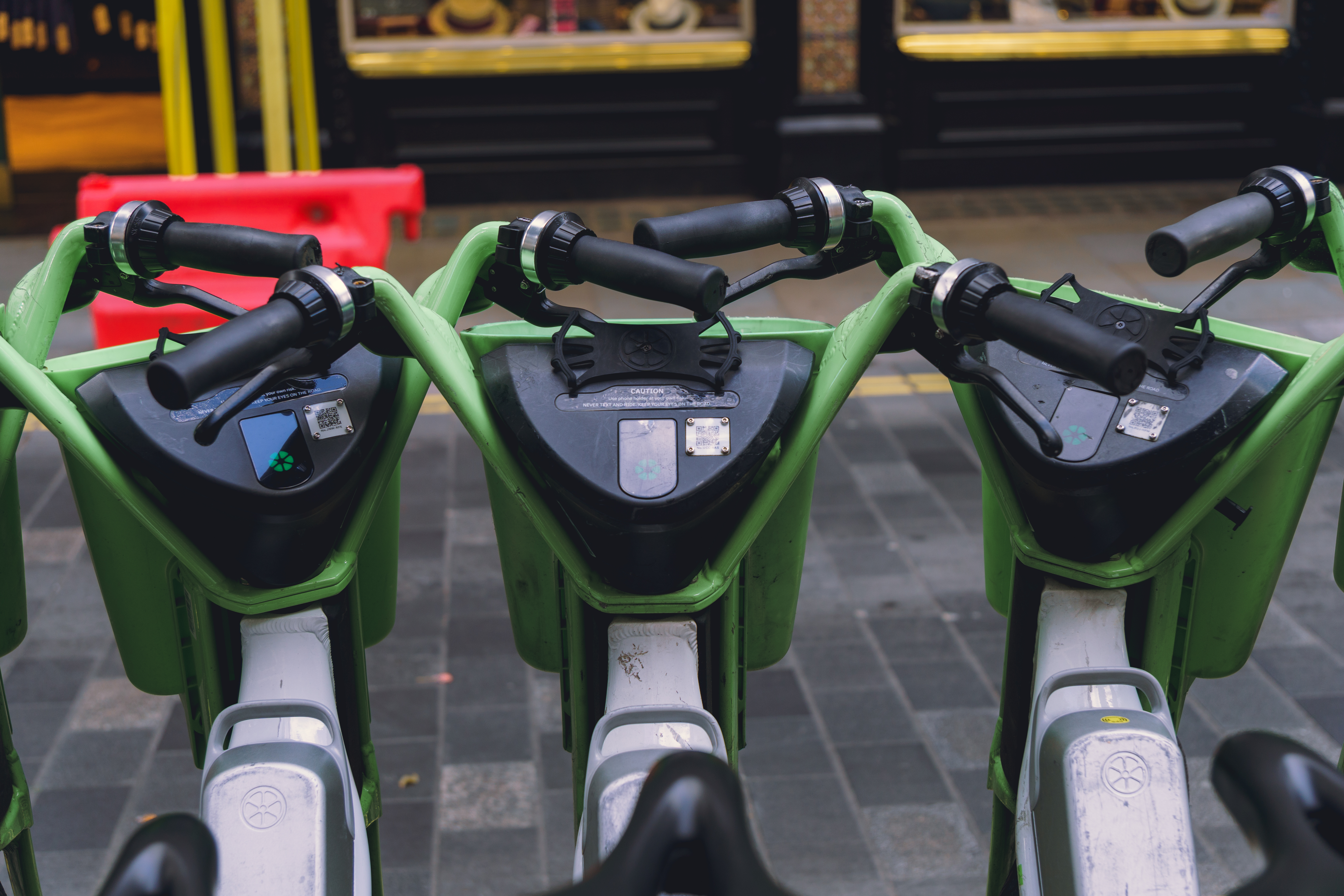 3 Lime Bikes